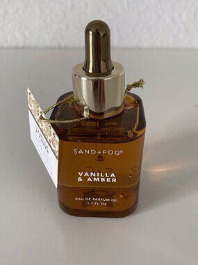 Sand + Fog Eau De Parfum Oil 1.7 fl oz VANILLA AMBER Jasmine Sugar Patchouli NEW